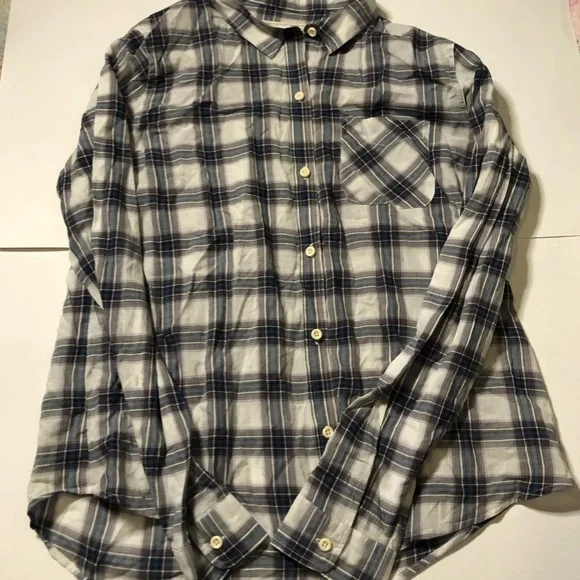 current elliot plaid button down - Picture 4 of 11